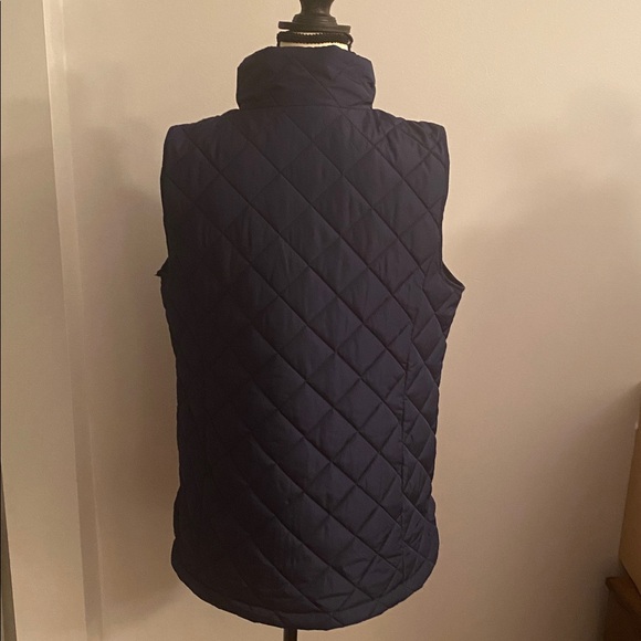 Lands end dark blue vest NEW size small (6-8) - Picture 6 of 9